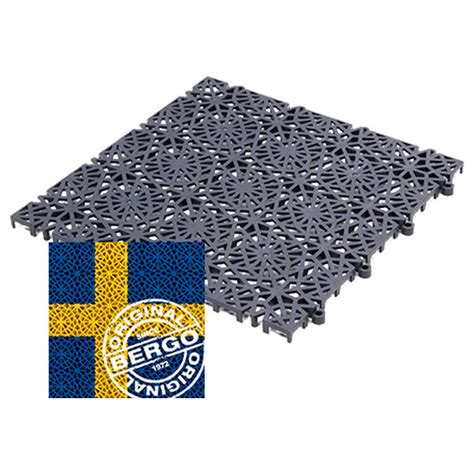 Diagram: Vergelijking Bergo Royal met traditionele tegels (slipvastheid, installatiegemak, levensduur)