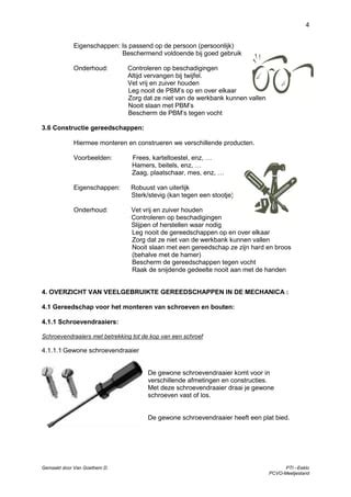 Infographic: Verschillende verstekhoeken en veelgebruikte gereedschappen