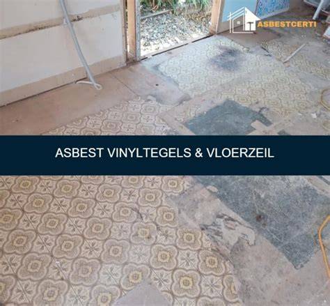 Afbeelding: viltachtige onderlaag van vloerzeil