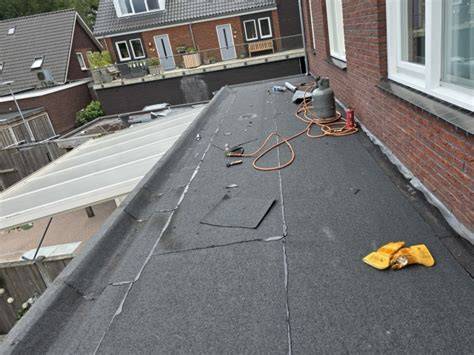 Grafiek: Kostenvergelijking bitumen overlagen vs. volledig nieuw dak