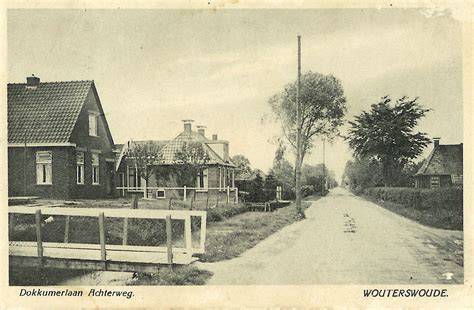 Kaart met Driesum, Wouterswoude en Dantumawoude