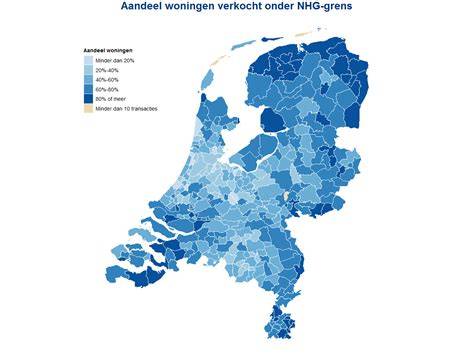 Kaart: NHG-regels per grens en energiebesparingen
