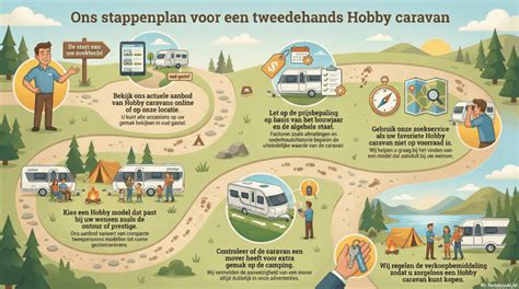 Infographic: Stappenplan afvoer caravan en chalet
