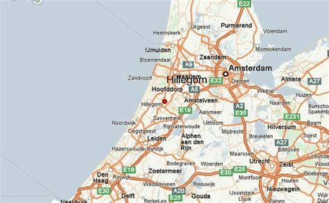 Kaart: ligging van Hillegom en nabije regio's voor subsidieregelingen