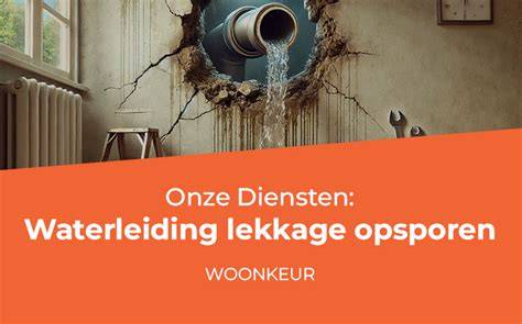 Infografiek: Oorzaken van waterleiding lekkage en detectieprocedures