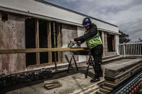 cirkelzaag reparatie techniek laminaat
