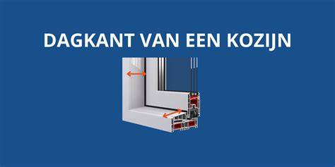 Voorbeeld van correcte kitnaden en naadafwerking bij een dagkant