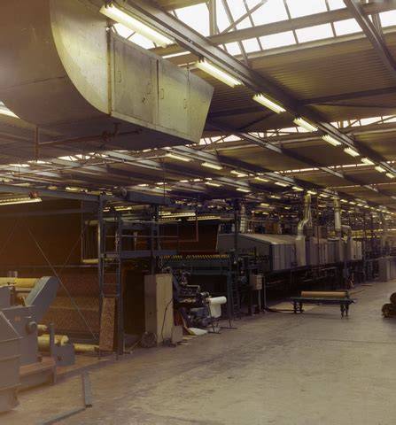 Foto van productieproces Dagkantgipsplaat® in eigen fabriek