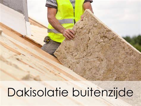 Infographic: Vier technieken dakisolatie buitenzijde