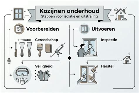Infographic: Stappenplan kozijnen plaatsen en belangrijkste aandachtspunten