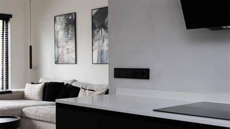 Layoutvoorbeelden: Betonlook toepassingen in keuken, badkamer en woonkamer