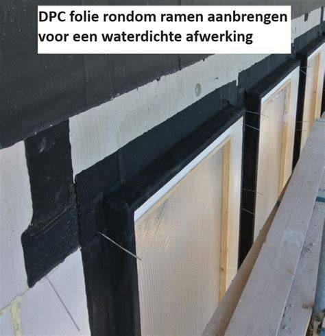 Infographic: 3-niveaus afdichting rondom het kozijn