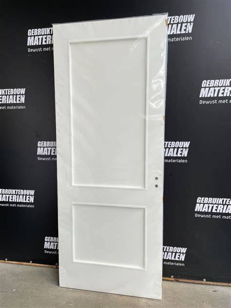 Afbeelding van binnendeur 231.5 x 93 spaanplaat gevuld