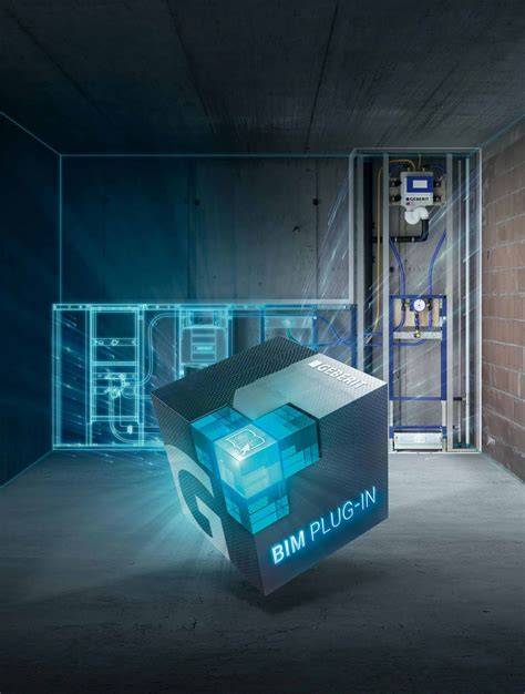 Infographic: Geberit BIM Plug-in workflows en producten