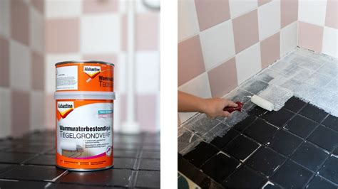 douche voor en na schilderen