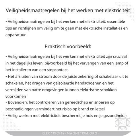 Infographic: Veiligheidsmaatregelen bij buitenstopcontacten