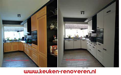 Voorbeeld fotogalerij: voor- en na renovatie van parketvloeren