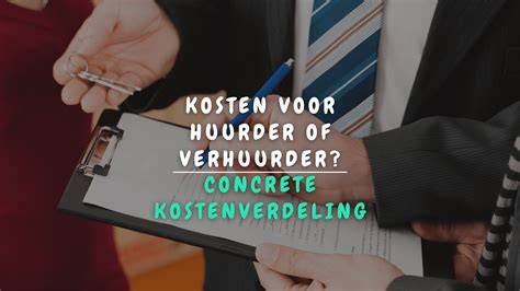 Infographic: Verdeling onderhoud huurder vs verhuurder