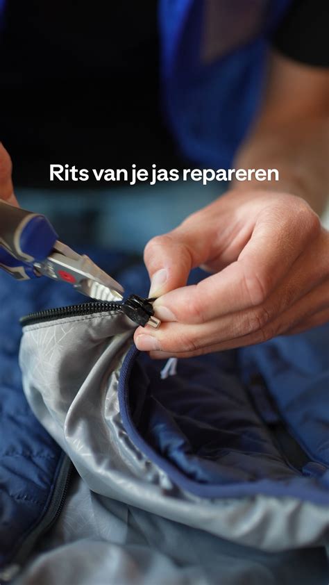 zelf rits repareren infographic