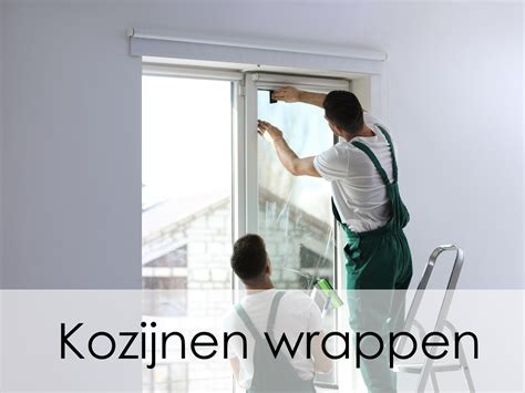 stappenplan kozijnen wrappen