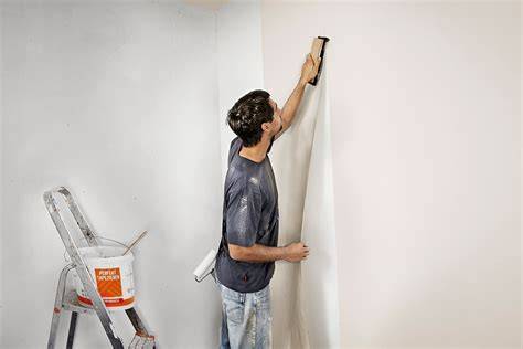 Behangvarianten: standaard papierbehang, vliesbehang en glasvezelbehang