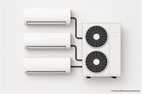 Infographic: Overzicht afmetingen verschillende type binnenunits (wand, vloermodel, cassette, kanaal, monoblock)