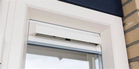 Infographic: Werking van ventilatierooster in kozijn