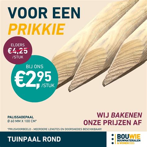 Prijsvoorbeeld en servicevoorwaarden Bouwbakkie