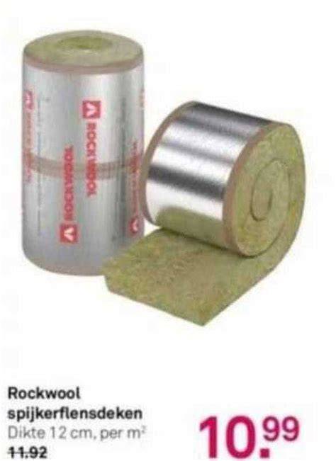 Rockwool 123 spijkerflensdeken infographic: kenmerken en toepassingen