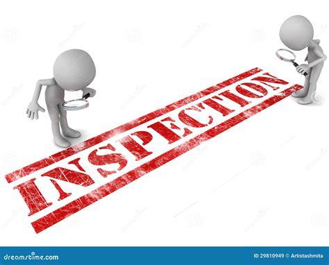 Illustratie van inspectie- en offertestappen
