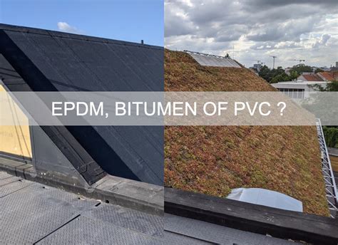 Levensduurvergelijking EPDM, Bitumen, PVC, Groendak