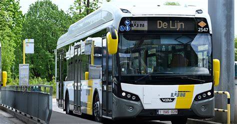 Diagram: uitzetten en spannen van de lijn tussen begin- en eindpaal