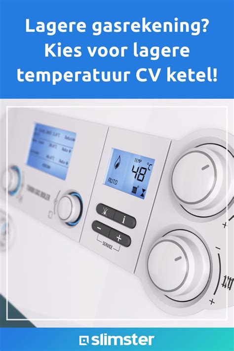 Infographic: samenvattende besparingsstrategie voor cv-ketel