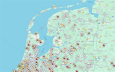 Kaart: Bosch service- en verkooppunten in Nederland