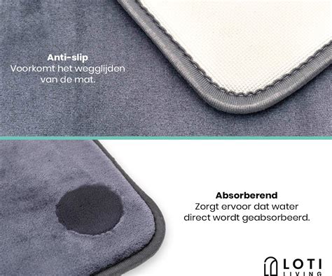 Loti Living Badmat Antislip productafbeelding