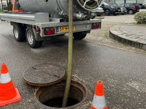 Infographic: Werkwijze CPZ Riooltechniek bij rioolontstopping