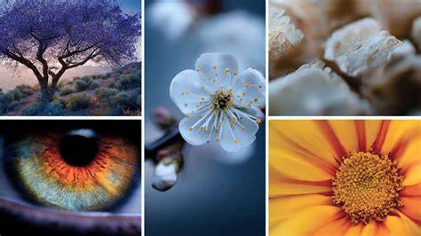 Afbeelding: collage van Facet, Musa en Panoramiques patronen