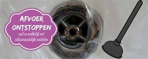 Stappenplan afvoer ontstoppen afbeelding