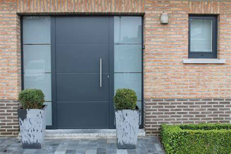 Uitgelijnde deur en installatiemarken