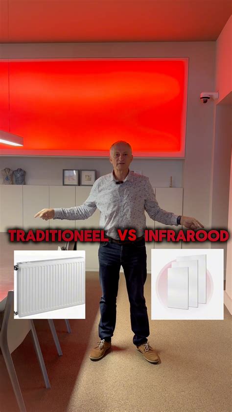 Infographic: Werking infraroodverwarming vs. traditionele verwarming