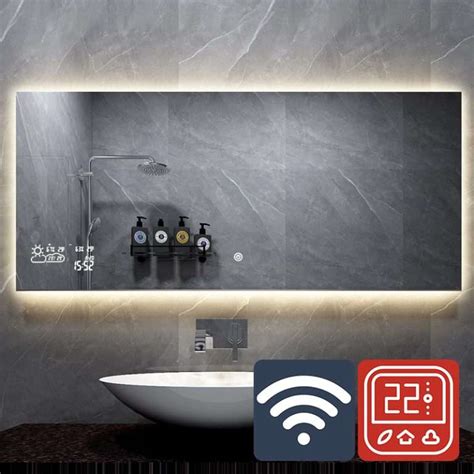 Smart spiegelpaneel met infraroodverwarming en WIFI