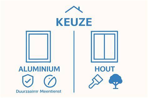 Diagram: Duurzaamheid en recyclen van aluminium kozijnen