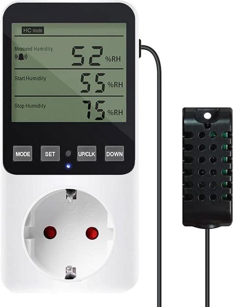 Samenvatting functies: timer, hygrostaat, bewegingssensor