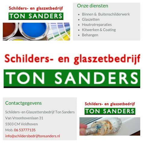 Sanders Schilders bedrijfsgebouw