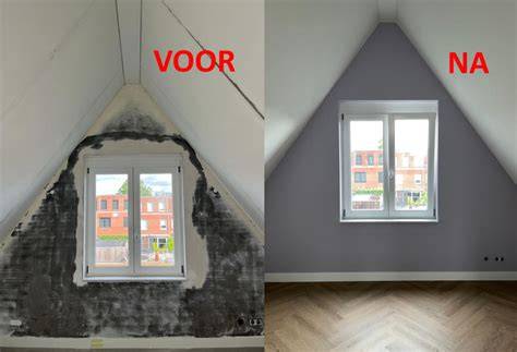 Voor en na schilderwerk voorbeeld