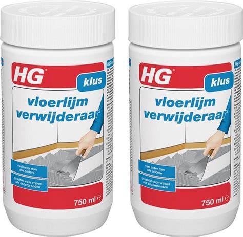 Foto: HG vloerlijmverwijderaar in gebruik