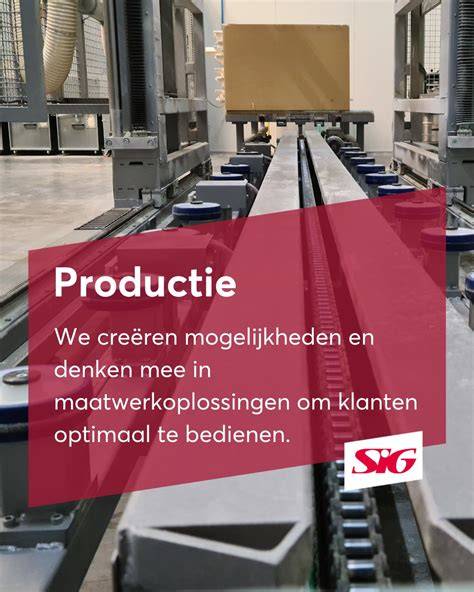 Infografiek: SIG Benelux logistieke keten en service