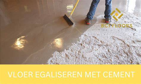 Infographic: juiste volgorde van vloervoorbereiding en egaliseren