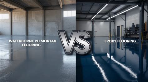 Infografiek: vergelijking PU vs epoxy vs cementgebonden gietvloeren - toepassingen en eigenschappen