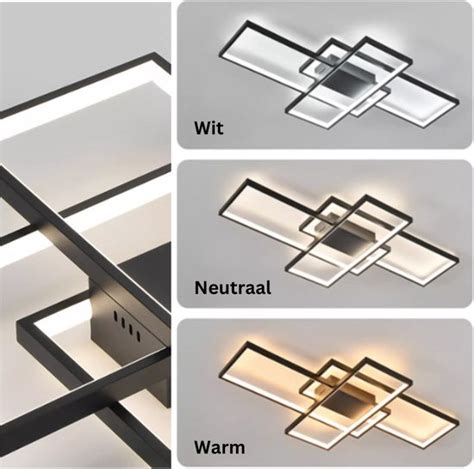 Typische installatieopstelling van een 44W dimbare LED plafondlamp